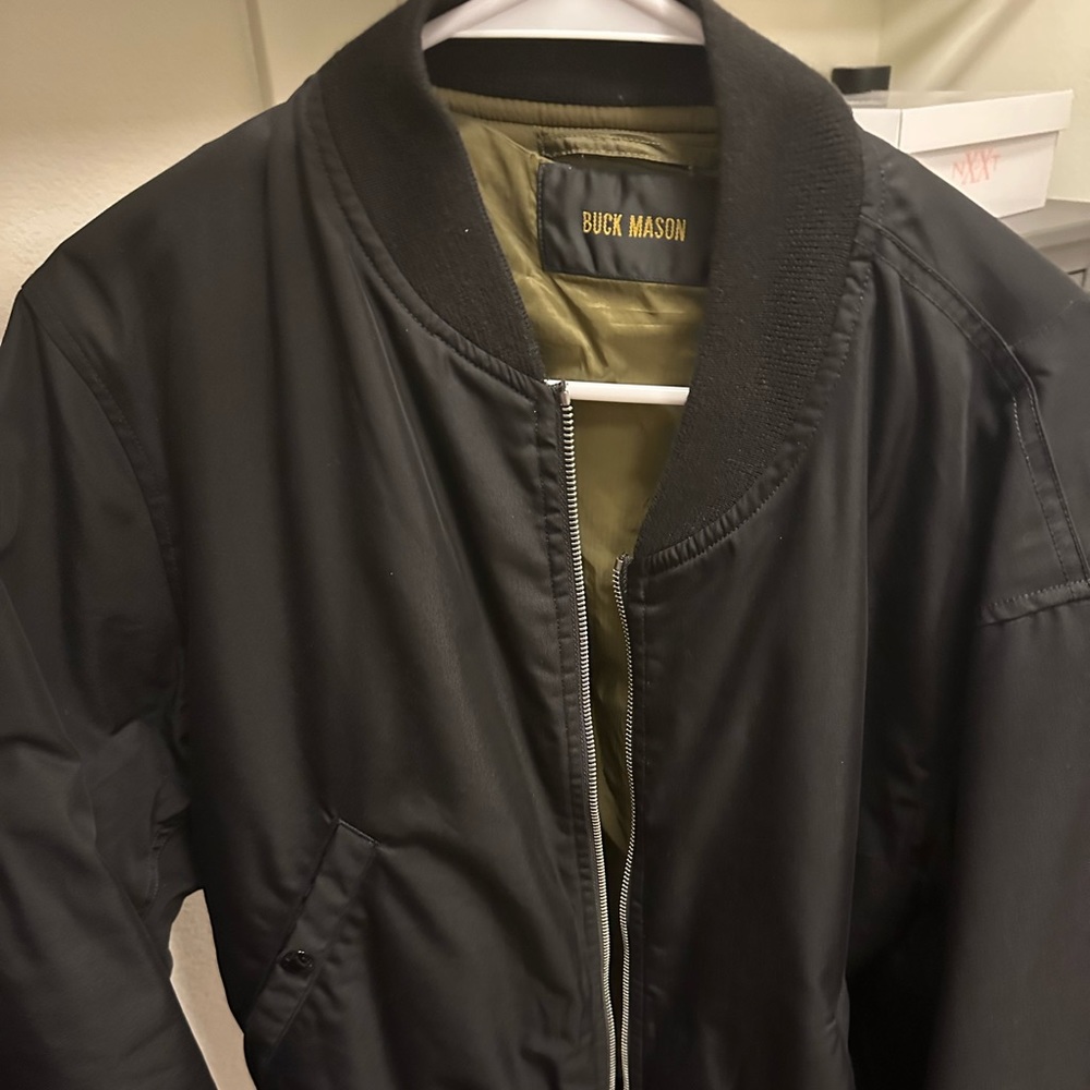 Buck mason bomber jacket - excellent condition